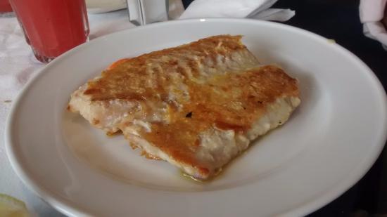 Congrio a la plancha