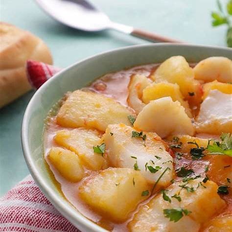 Patatas con bacalao