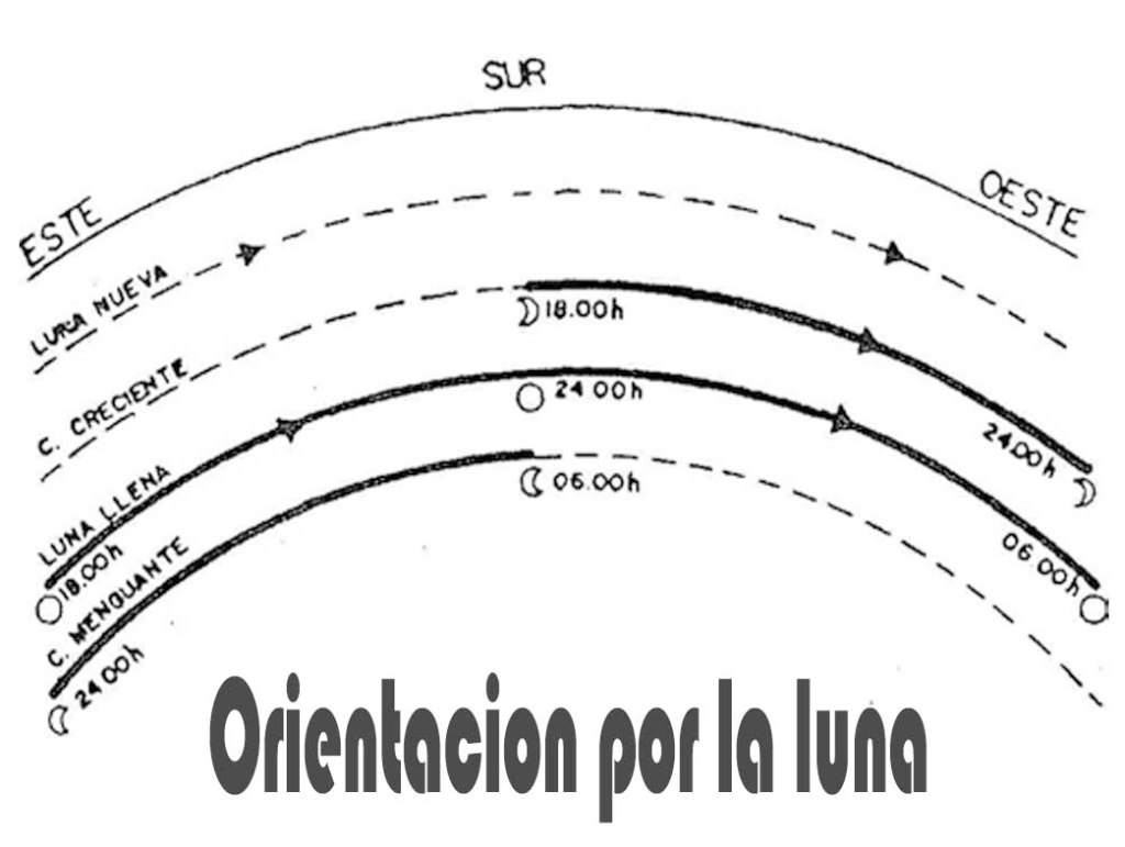 Usa la Luna para Orientarte: Guía de Fases Lunares