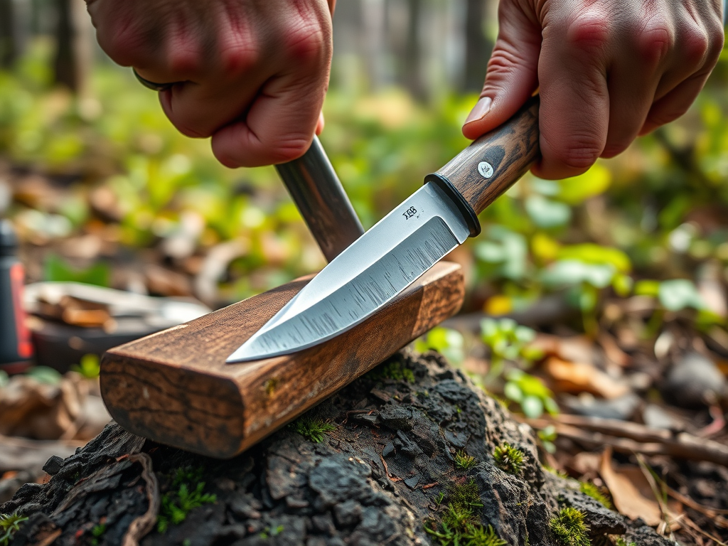 Cuchillos bushcraft (Afilado )