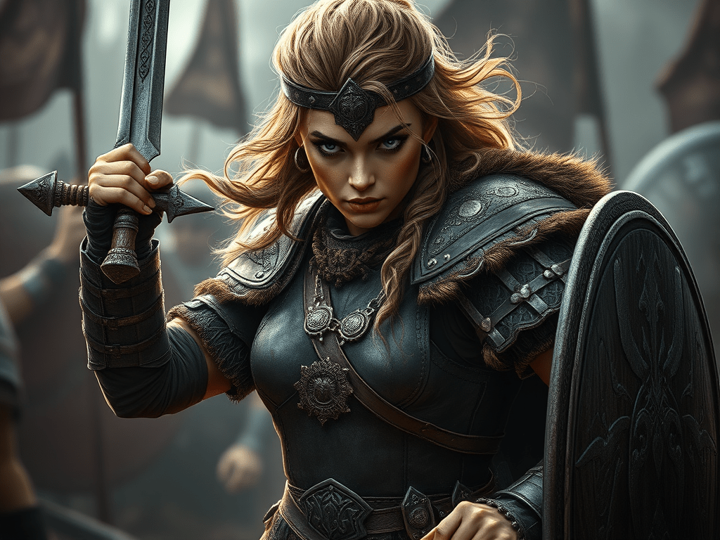 Astrid  La Guardiana de Acero de los Hijos de Rurik