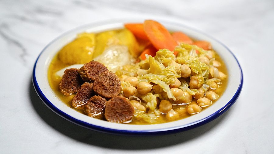 Cocido Madrileño Vegetariano