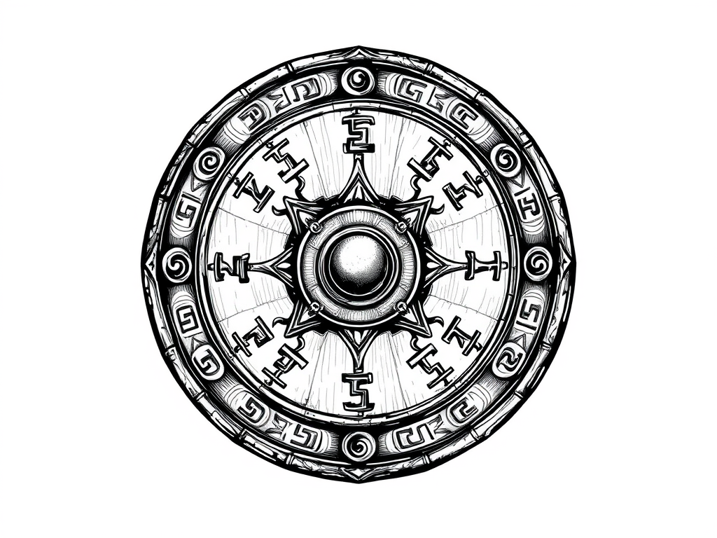 Escudos Vikingos: Diseño y Usos Multifuncionales