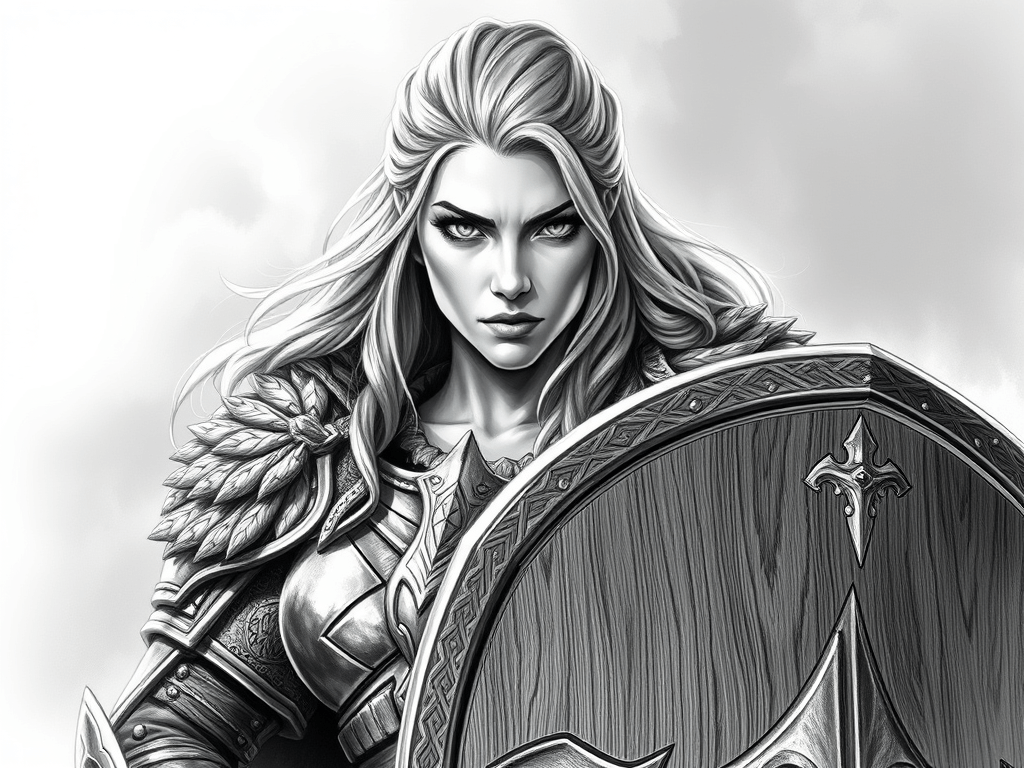 Röskva La Guerrera Silenciosa de Asgard