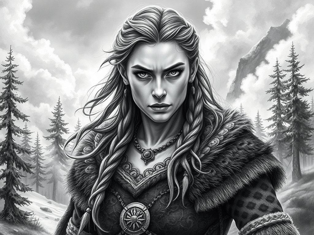 Skuld: La Dama del Destino y la Venganza en la Saga de los Ynglingos