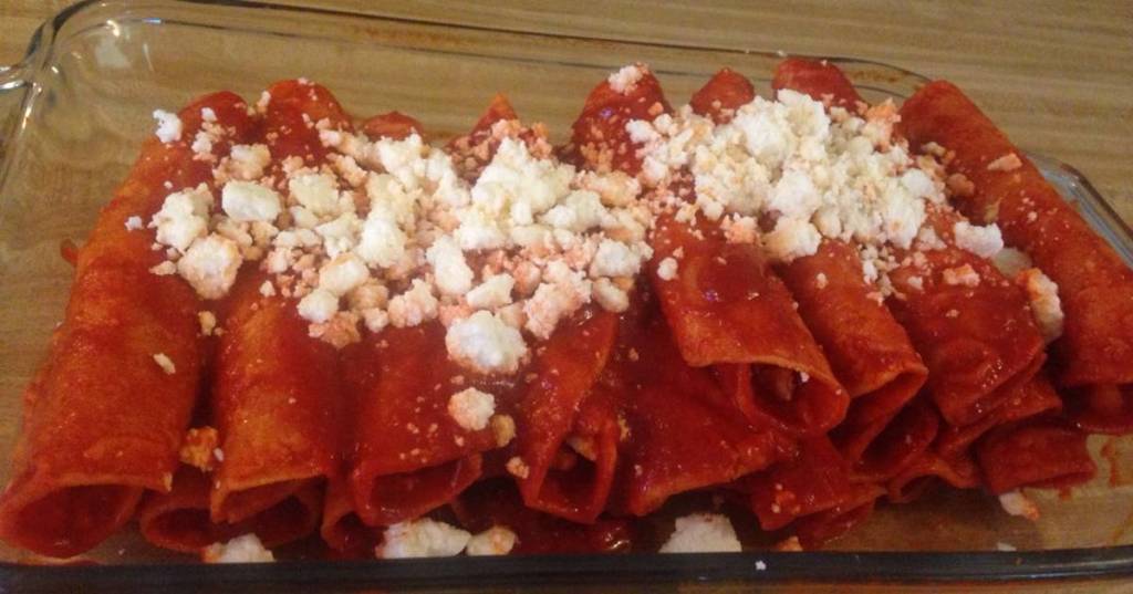 Enchiladas rojas