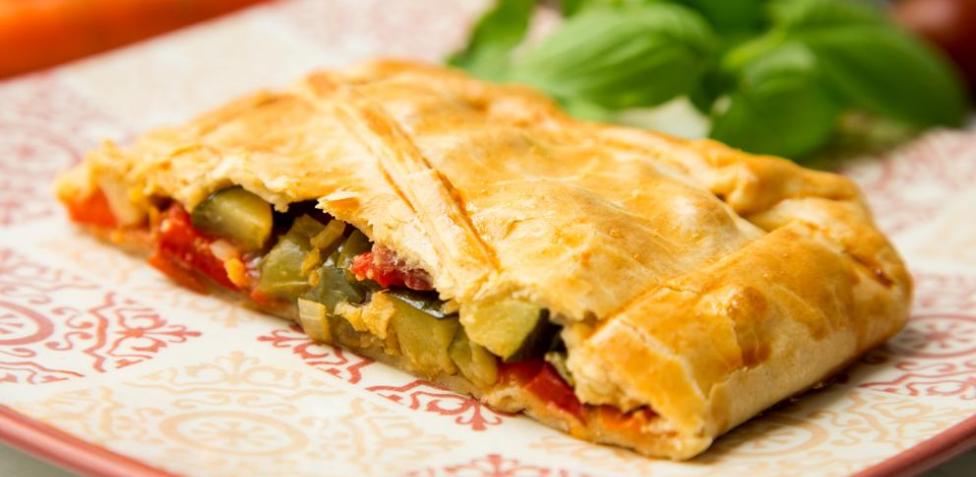 Empanada gallega vegetariana