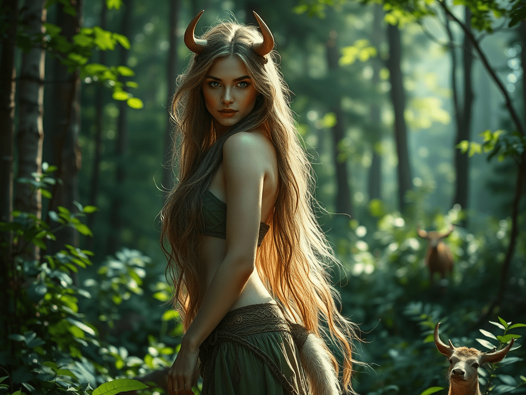 Huldra: Guardianas del Bosque en la Mitología Nórdica