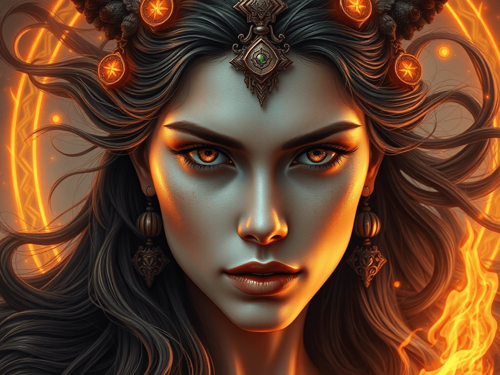 Gullveig-Heiðr: La Mística Völva de la Magia y el Renacimiento