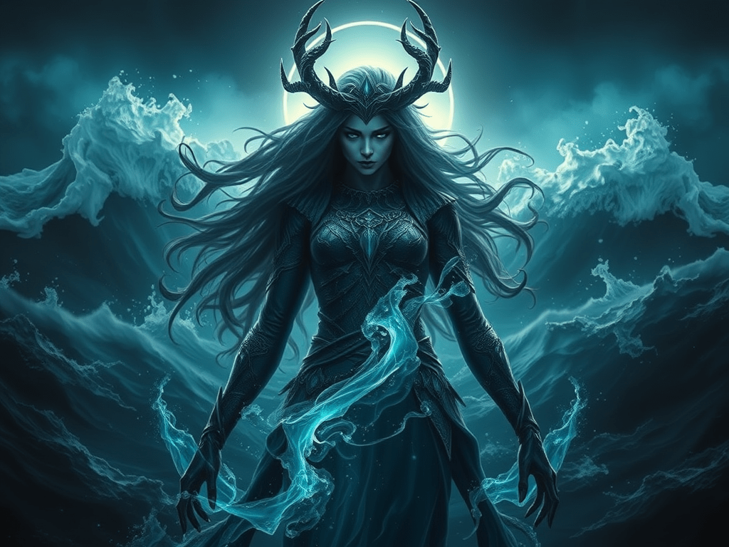 Rán Diosa del Mar y de las Profundidades Oceánicas