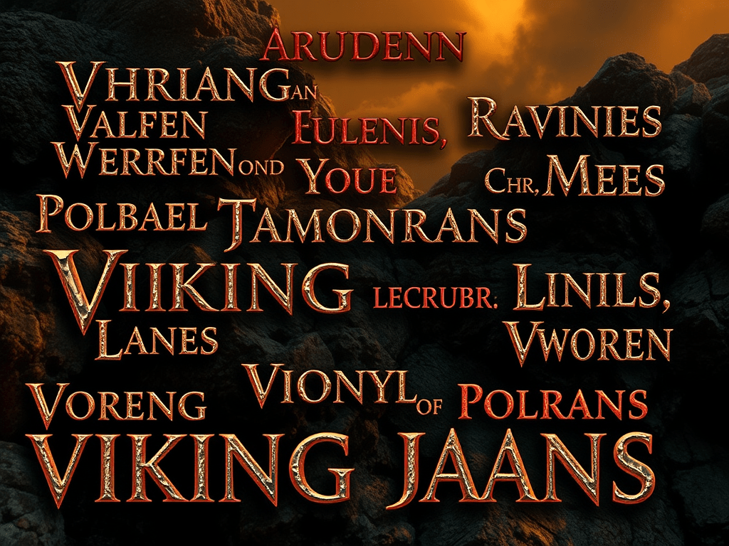 Nombres Vikingos: Historia, Significado y Composición