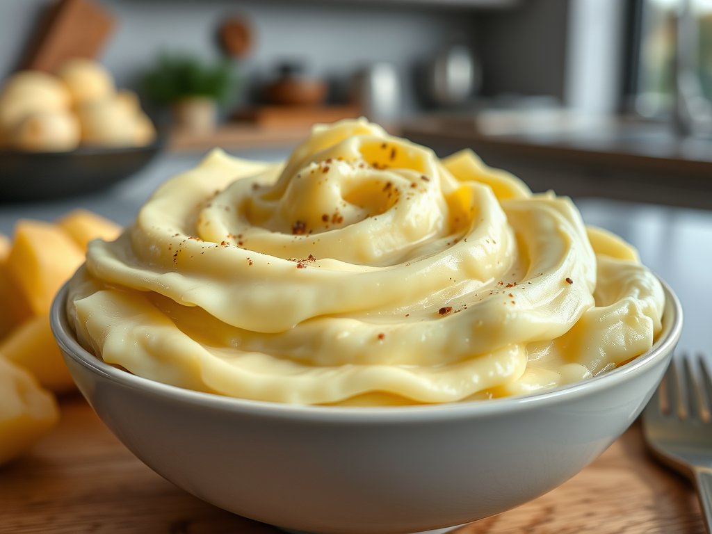 Puré de patata y coliflor