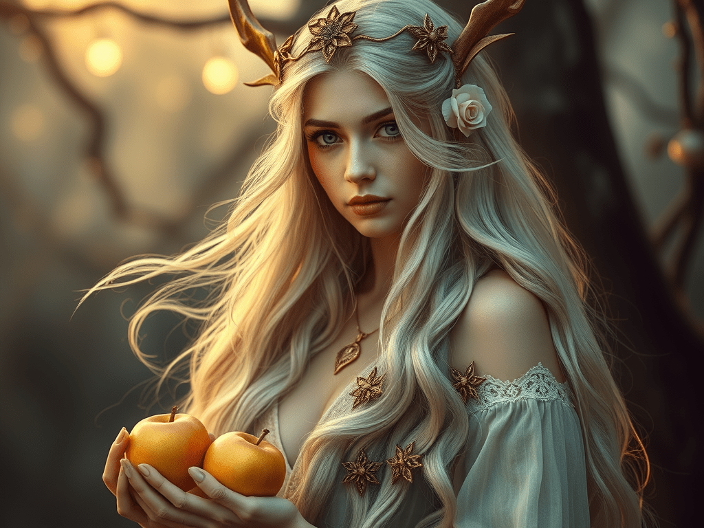 Idunn La Guardiana de las Manzanas de la Eterna Juventud