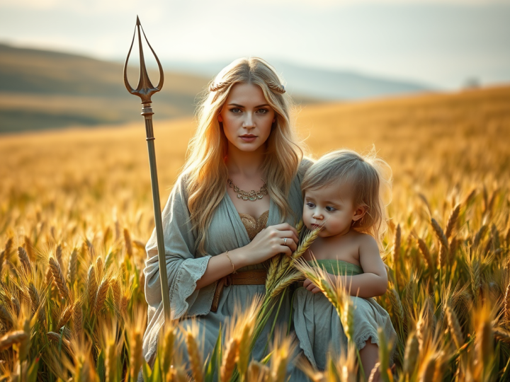 Sif  La Diosa de los Cabellos de Oro y los Campos Dorados