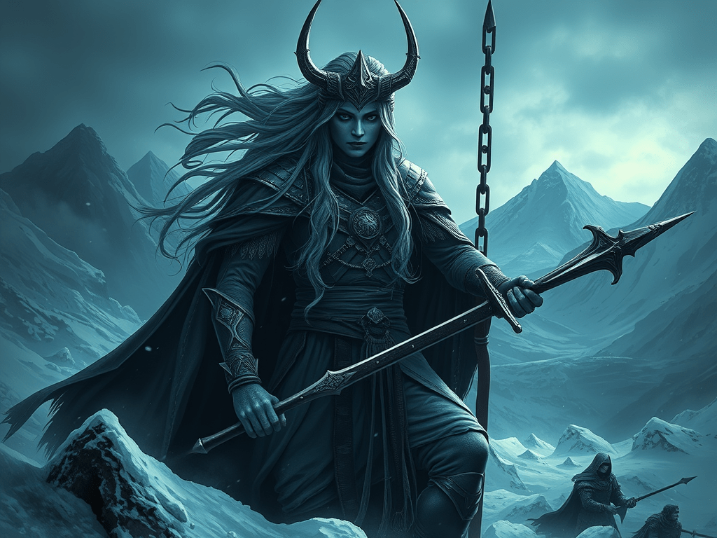 Símbolos y Poder de Skaði: La Diosa de las Montañas