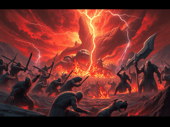 Muspelheim: El Reino del Fuego y la Destrucción