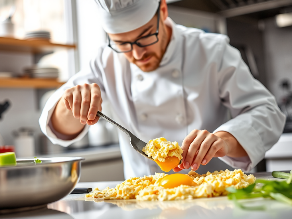 Cómo hacer huevos revueltos más esponjosos