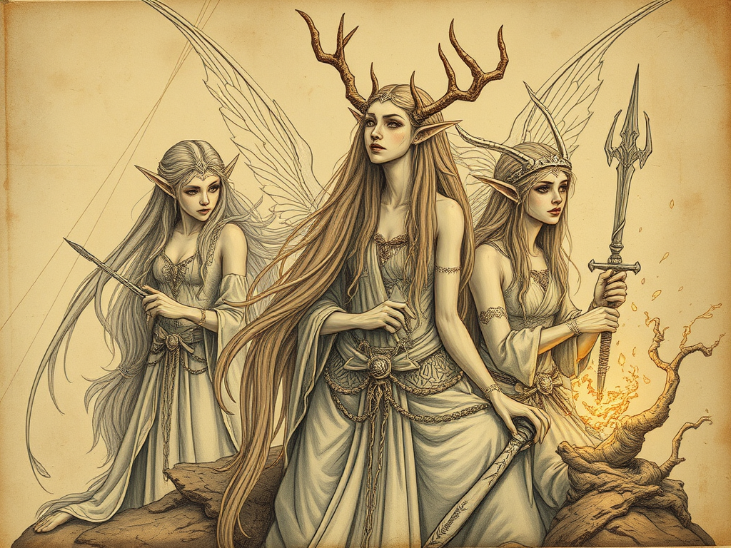 Ficha de Álfar (Elfos de luz)