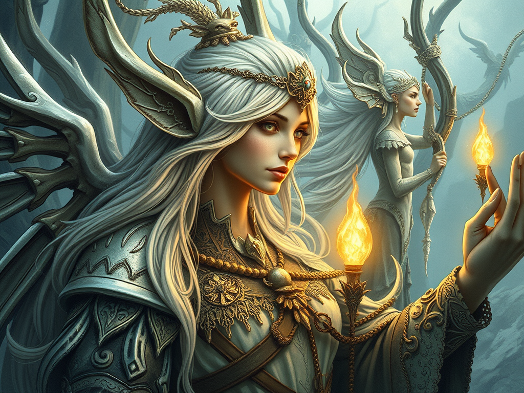 Ficha de Álfar (Elfos de luz)