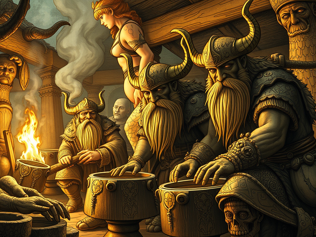 Ficha de Dvergar (Enanos, criaturas mágicas y forjadores)