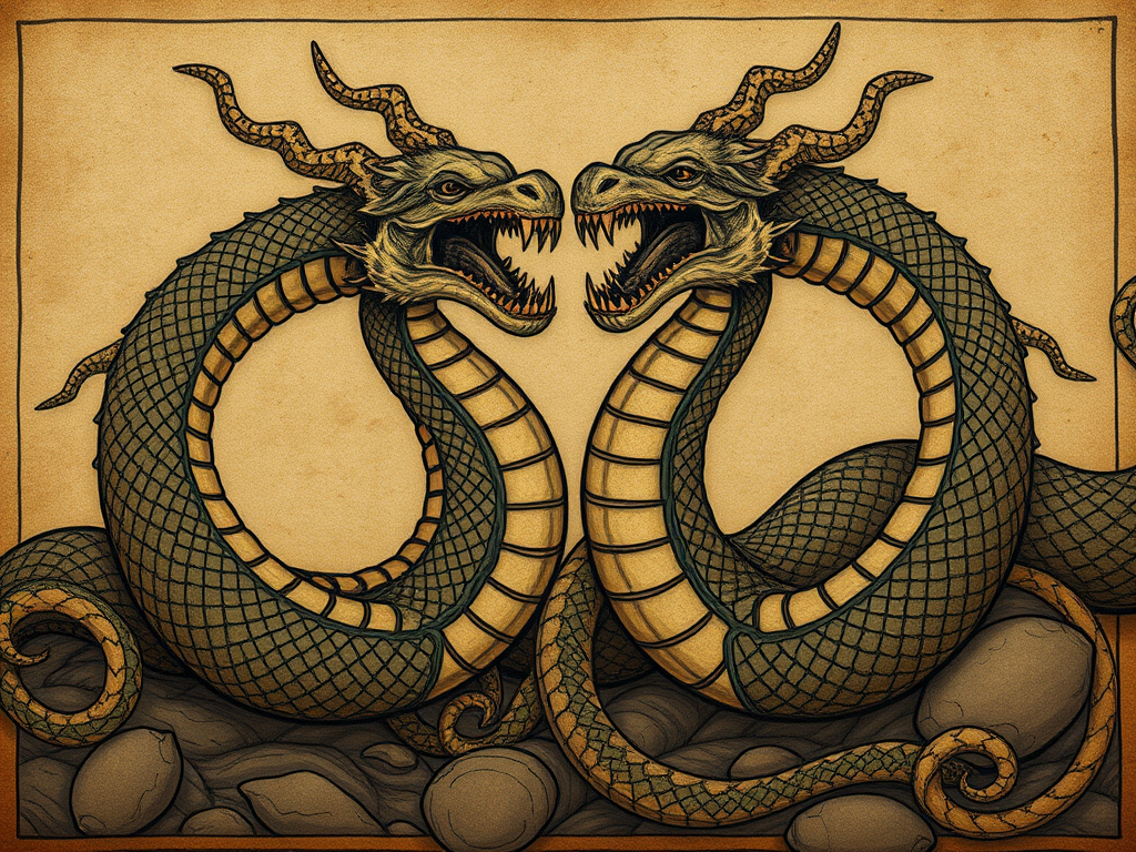 Kormt y Ormt (Las dos serpientes de la mitología nórdica)