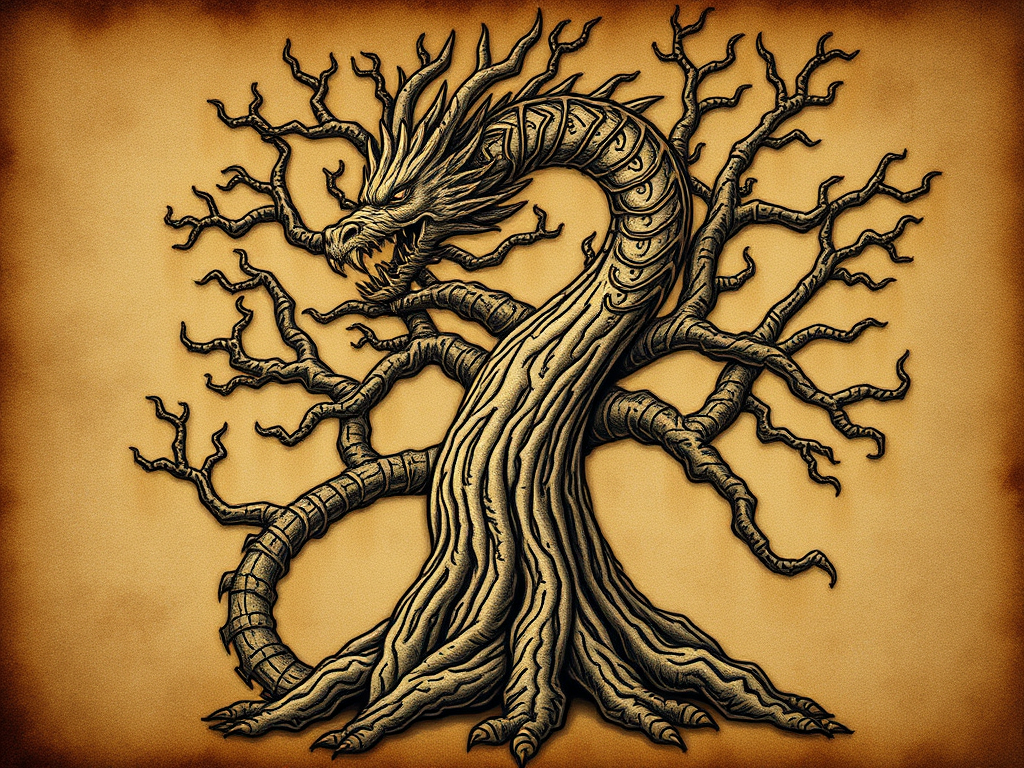 Ficha de Níðhöggr (Dragón de Yggdrasil)