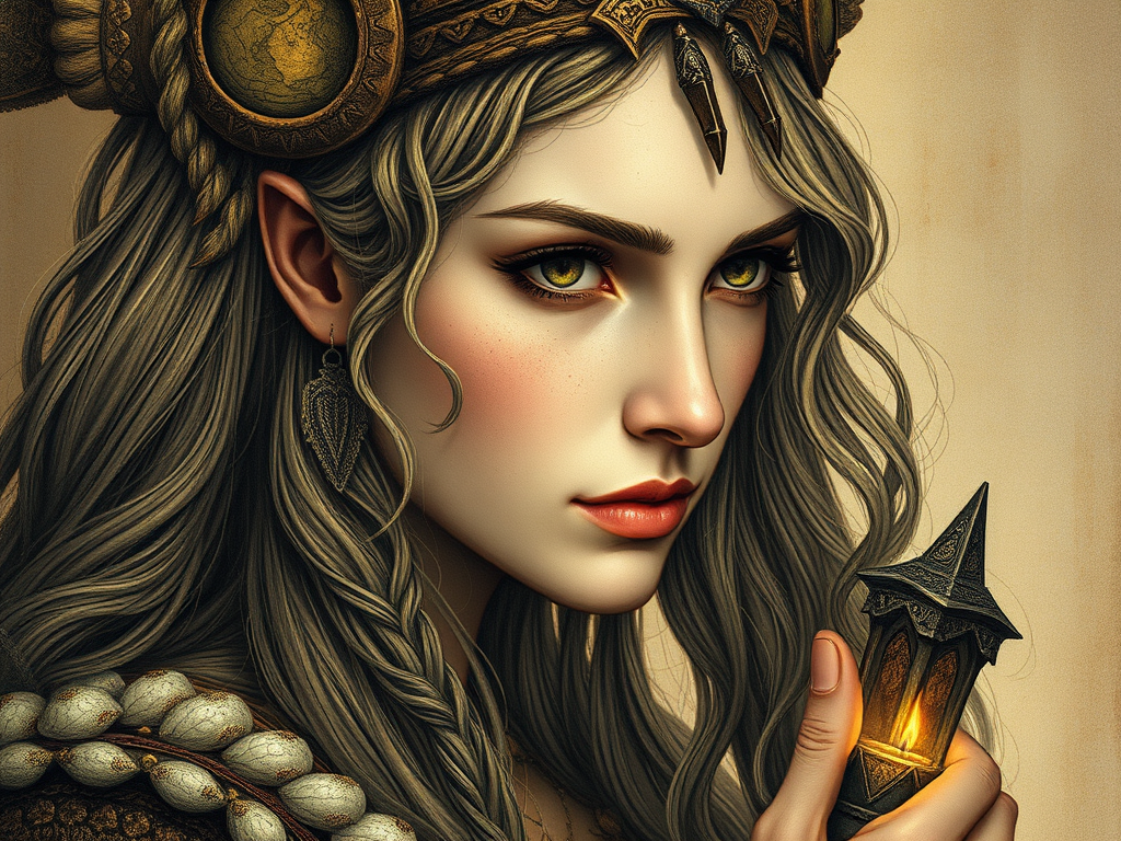 Ficha de Sjöfn (Diosa asociada con el amor y la fertilidad)