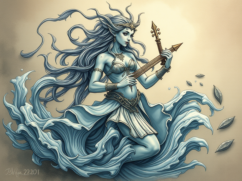 Ficha de Nøkk: El Espírtu Acuático de la Mitología Nórdica