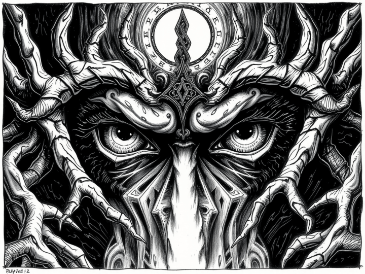 Hechizo del Corazon Sombrio Los Ojos de la Noche Eterna¨Visio Infernalis¨