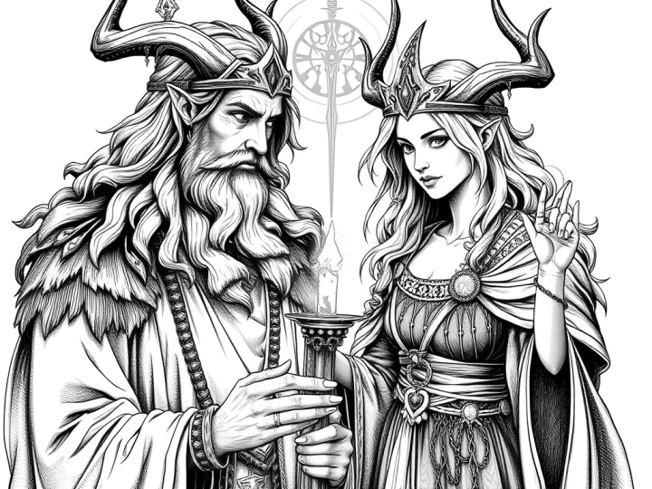 Los brujos en la Mitología Nórdica