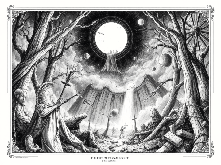 Hechizo del Corazon Sombrio Los Ojos de la Noche Eterna¨Fatum Crepusculum