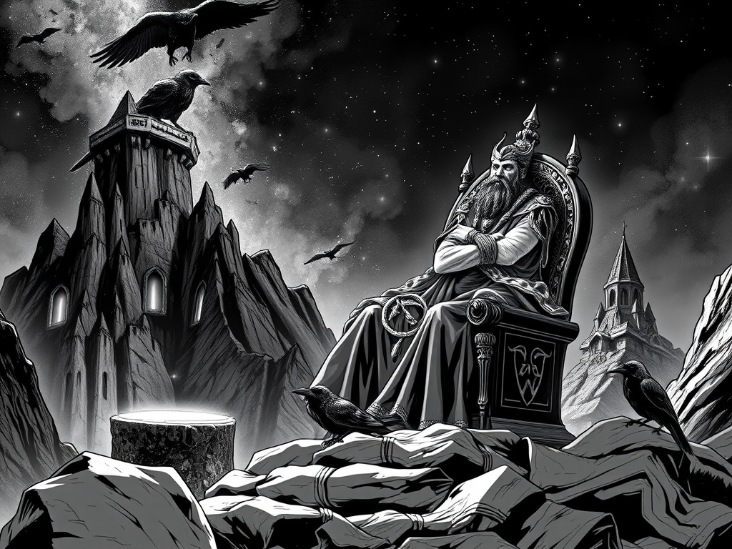 Odín y el Pozo de Mímir: Un Viaje al Conocimiento