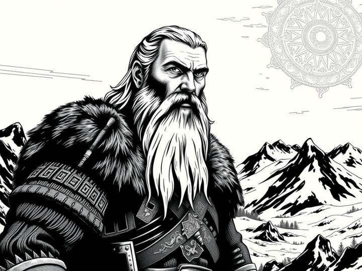 Egil Skallagrímsson: El Guerrero y Poeta Forjado en Sangre y Verso