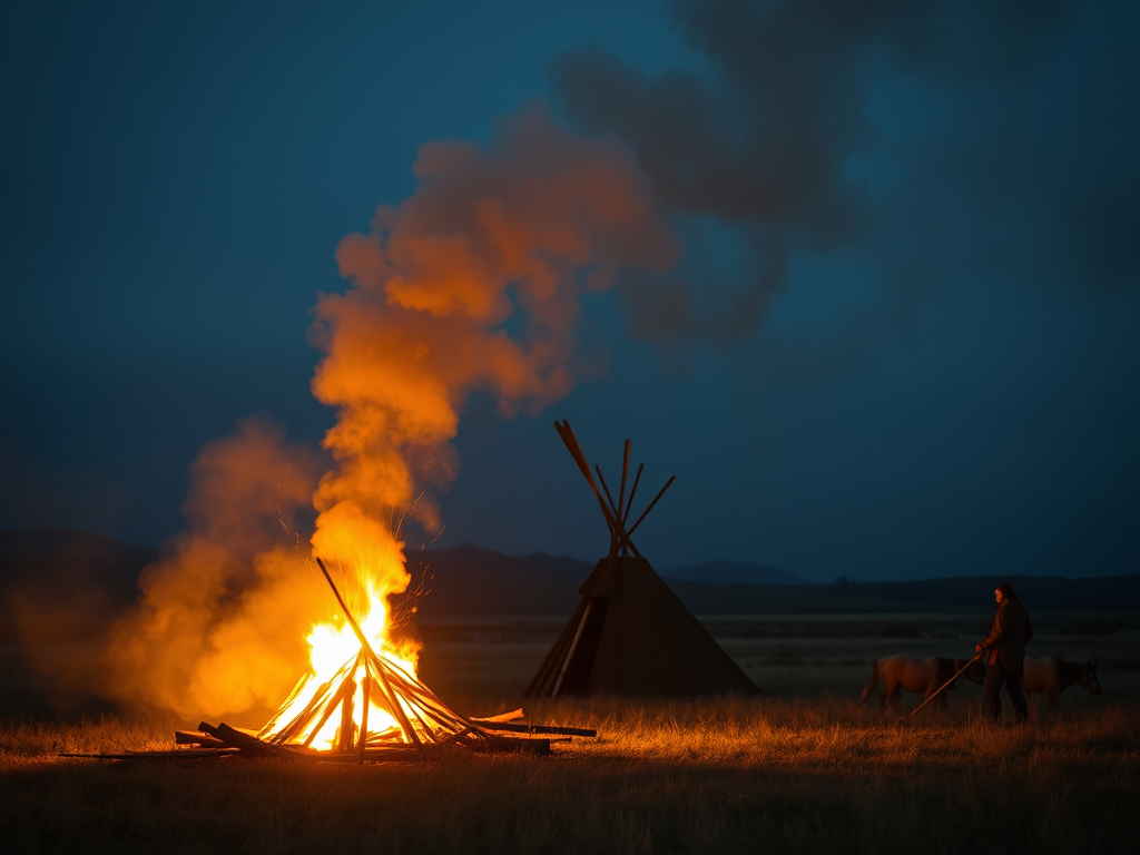Fuego como medio de comunicación en culturas nativas