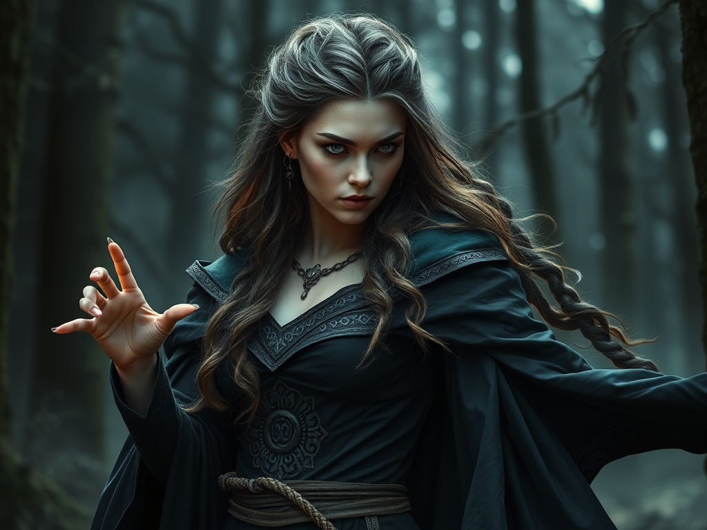 Ficha de Fenja: La Poderosa Bruja de la Mitología Nórdica