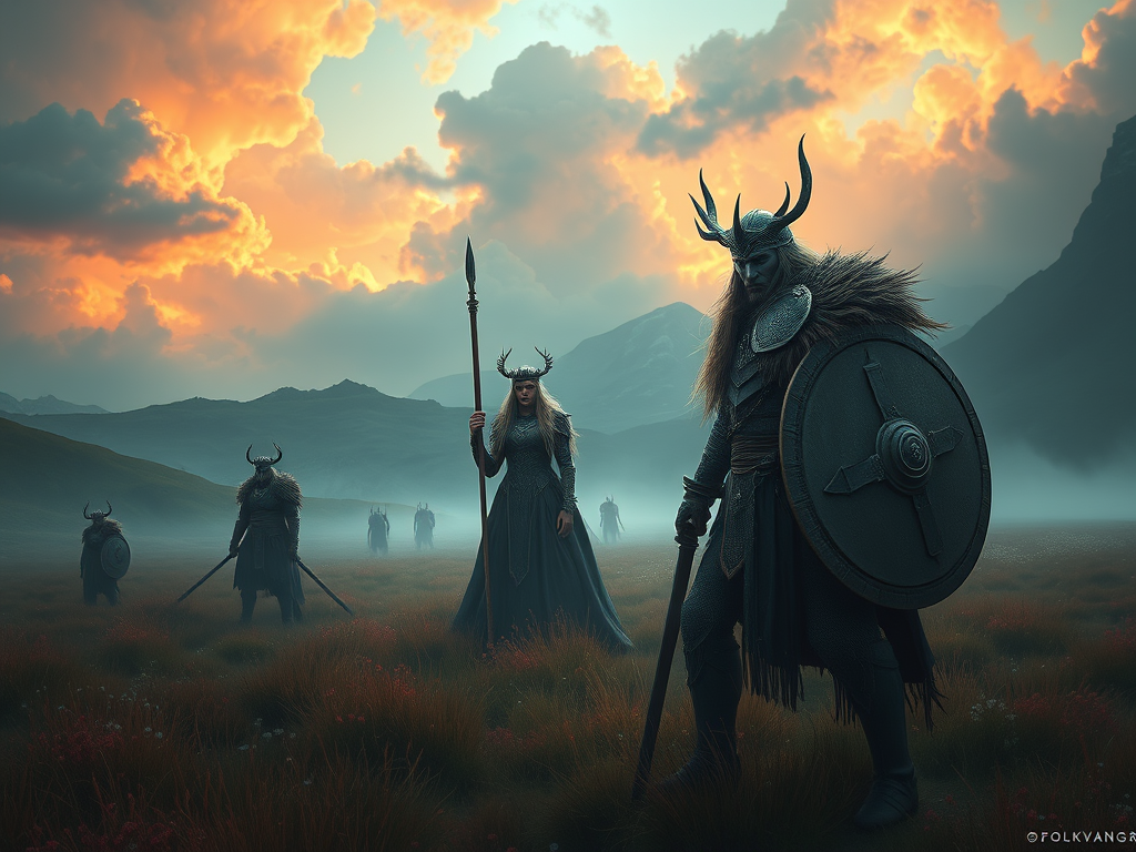 Fólkvangr: El Reino de Freya y el Destino Olvidado de los Guerreros Vikingos