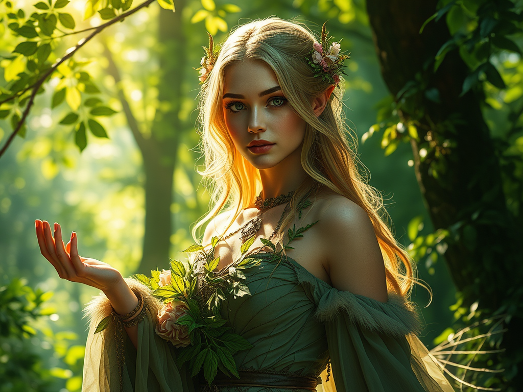 Ficha de Huldra – El Espíritu del Bosque