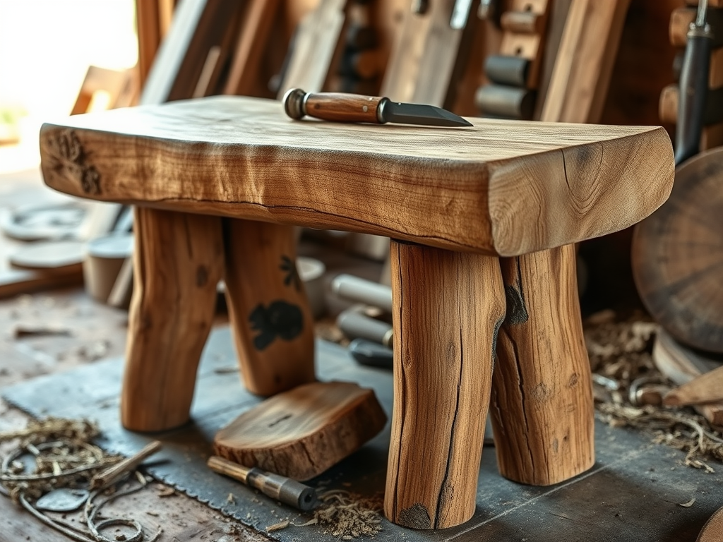 Cómo Hacer un Banco o Asiento de Campamento