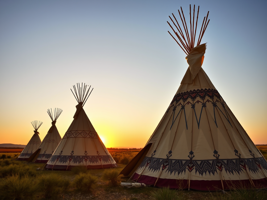 Construcciones Nativas Americanas: Tipis y Más