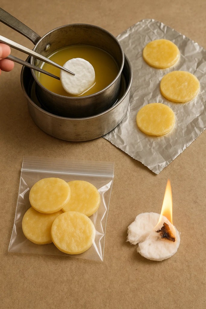 Pastillas de encendido caseras Cuatro opciones sencillas y efectivas