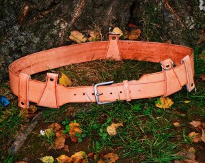Cinturon de carga para bushcraft