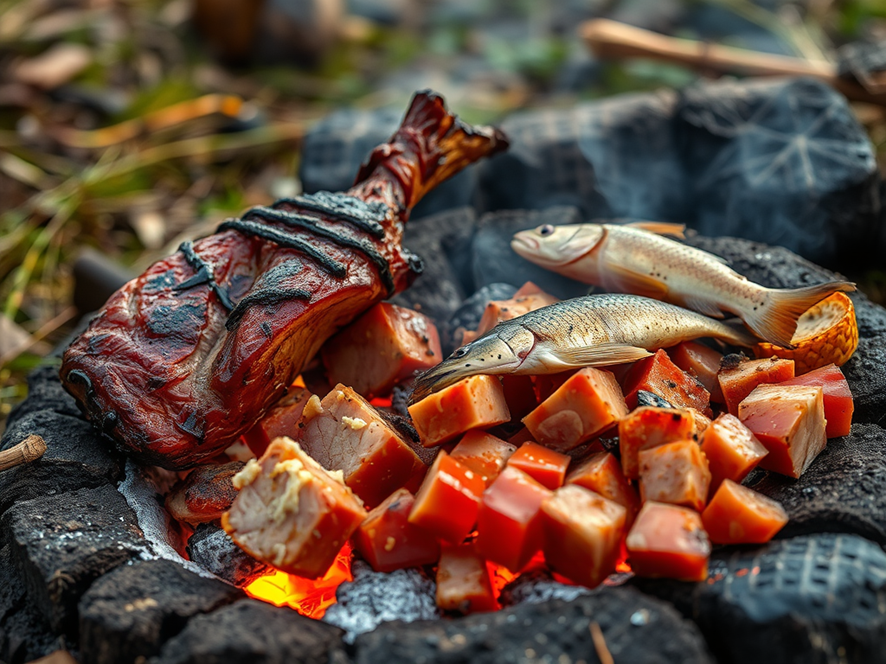 Cómo Ahumar Carne o Pescado sin Estructura Permanente