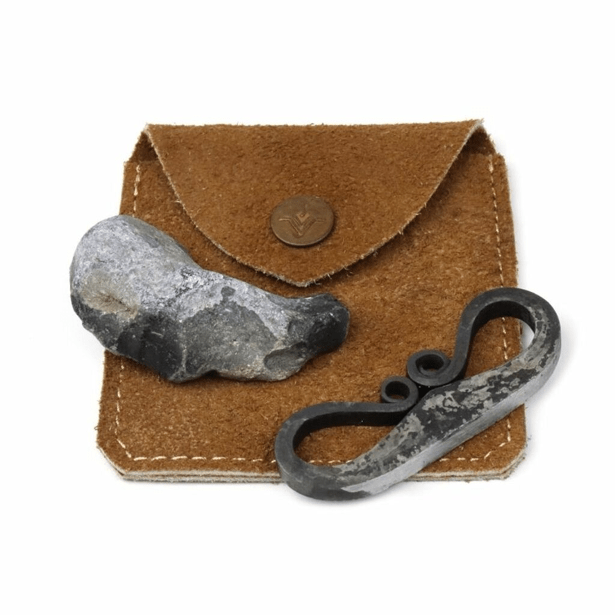 Como hacer fuego con eslabón y pedernal