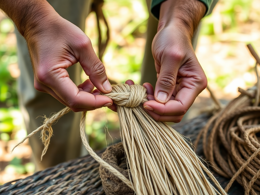 Cómo Hacer Cuerda o Cordaje con Fibras Naturales
