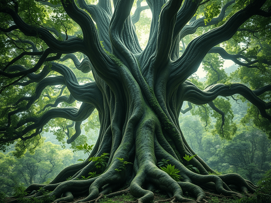 Yggdrasil y los nueve mundos