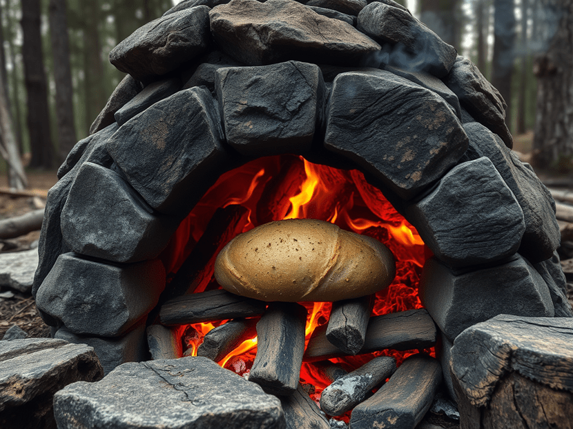 Guía Práctica: Construcción de un Horno de Piedra Improvisado y Semi permanente