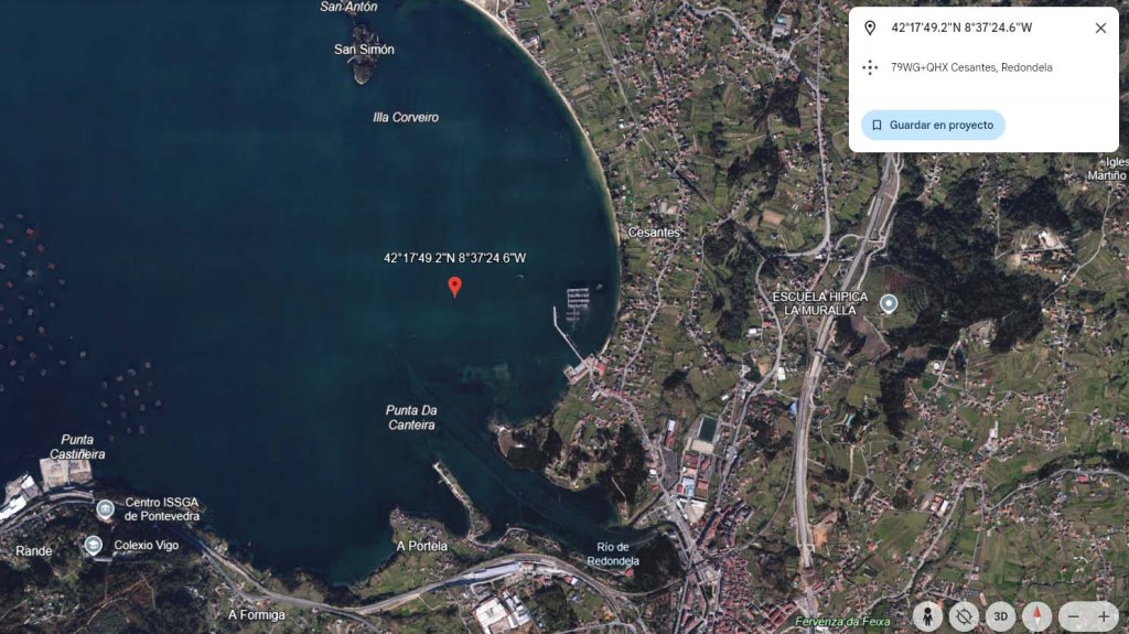 El tesoro del Galeón San Diego - Ría de Vigo