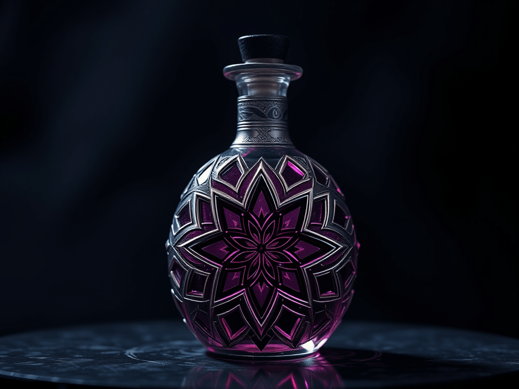 Pharmacopea de la Völva - Elixir  Néctar del Loto Oscuro