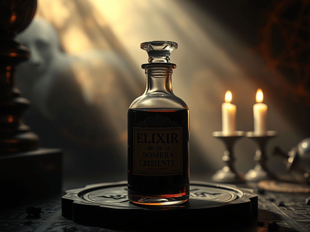Pharmacopea de la Völva - Elixir de la Sombra Creciente