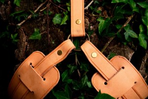 Cinturón de carga para bushcraft con tirantes de soporte